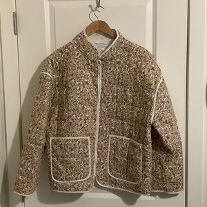 Joe Fresh White Quilted Jacket